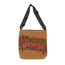 Load image into Gallery viewer, Adjustable Tote Bag (AOP) - Teacher