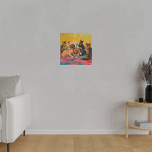 Load image into Gallery viewer, Colorful Cat Canvas Art - Vibrant Cat Portraits for Cat Lovers