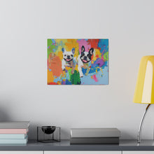 Load image into Gallery viewer, French Bulldog Canvas Art Print