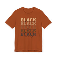Load image into Gallery viewer, Black History Month Unisex Jersey Tee - Love and Excellence Design