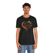 Load image into Gallery viewer, Empowerment Heart Tee - Diversity, Equity, Kindness Design