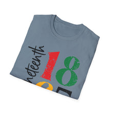 Load image into Gallery viewer, Unisex Softstyle T-Shirt - Juneteenth 1865