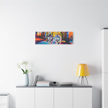 Load image into Gallery viewer, Husky Canvas Art