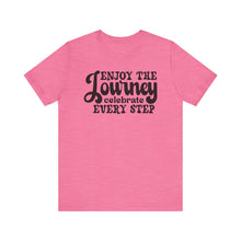 Load image into Gallery viewer, Motivational Journey Tee - Celebrate Every Step Unisex Jersey Shirt