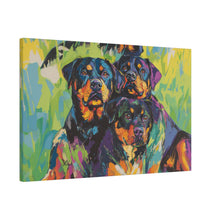 Load image into Gallery viewer, Rottweilers Canvas Art