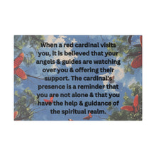 Load image into Gallery viewer, Red Bird Visit