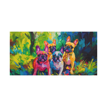Load image into Gallery viewer, French Bulldog Canvas Art