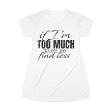 Load image into Gallery viewer, T-Shirt Dress (AOP) - Find Less