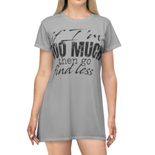 Load image into Gallery viewer, T-Shirt Dress (AOP) - Find Less