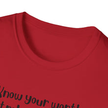 Load image into Gallery viewer, Unisex Softstyle T-Shirt - Know
