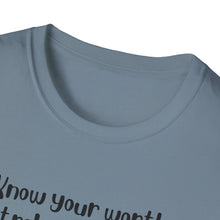 Load image into Gallery viewer, Unisex Softstyle T-Shirt - Know