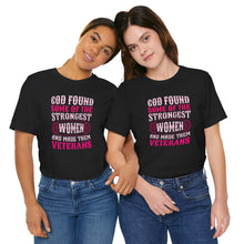 Load image into Gallery viewer, Strong Women Veterans Tee - Unisex Jersey Short Sleeve Shirt