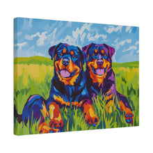 Load image into Gallery viewer, Rottweiler Canvas Art