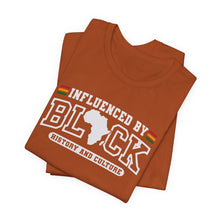 Load image into Gallery viewer, Influenced by Block Unisex Jersey Tee - Celebrate History and Culture