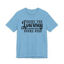Load image into Gallery viewer, Motivational Journey Tee - Celebrate Every Step Unisex Jersey Shirt