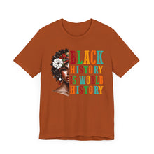 Load image into Gallery viewer, Empowering Black History Tee - Unisex Jersey Short Sleeve Shirt