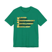 Load image into Gallery viewer, Empowered Black Pride Tee - Unisex Jersey Short Sleeve Shirt