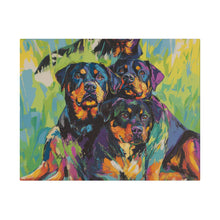 Load image into Gallery viewer, Rottweilers Canvas Art
