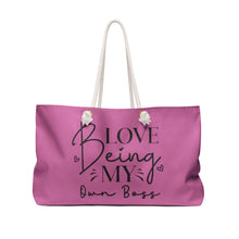 Load image into Gallery viewer, Weekender Bag - Boss