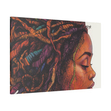 Load image into Gallery viewer, Grounded Woman of Color Matte Canvas, Stretched, 0.75"