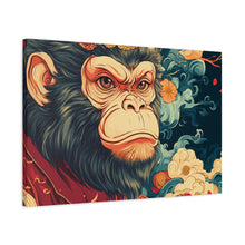 Load image into Gallery viewer, Lunar Year of the Monkey - Matte Canvas