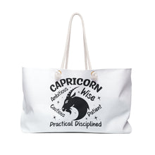 Load image into Gallery viewer, Weekender Bag - Capricorn