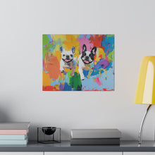 Load image into Gallery viewer, French Bulldog Canvas Art Print