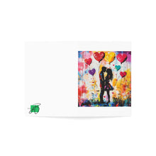 Load image into Gallery viewer, Colorful Love Greeting Cards - Set of 10, 30, or 50 - Perfect for Valentine's Day or Anniversaries