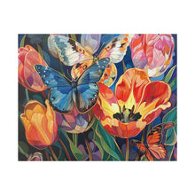 Load image into Gallery viewer, Butterflies and Tulips