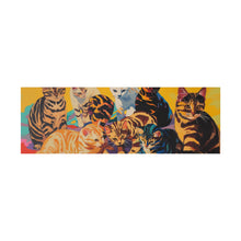 Load image into Gallery viewer, Colorful Cat Canvas Art - Vibrant Cat Portraits for Cat Lovers