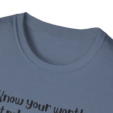 Load image into Gallery viewer, Unisex Softstyle T-Shirt - Know