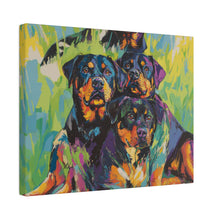 Load image into Gallery viewer, Rottweilers Canvas Art