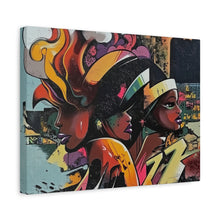 Load image into Gallery viewer, Vibrant Afrocentric Matte Canvas Art - Inspirational Wall Decor