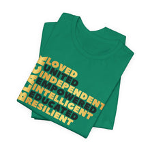 Load image into Gallery viewer, Empowered Black Pride Tee - Unisex Jersey Short Sleeve Shirt