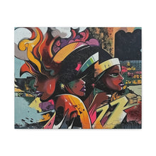 Load image into Gallery viewer, Vibrant Afrocentric Matte Canvas Art - Inspirational Wall Decor