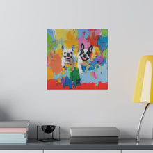 Load image into Gallery viewer, French Bulldog Canvas Art Print