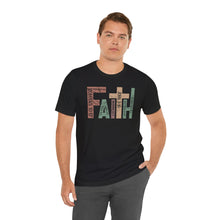 Load image into Gallery viewer, Faith Graphic Unisex Jersey Tee - Inspirational Religious T-Shirt