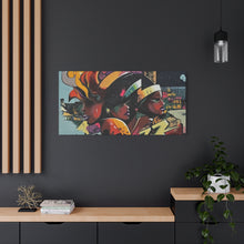Load image into Gallery viewer, Vibrant Afrocentric Matte Canvas Art - Inspirational Wall Decor