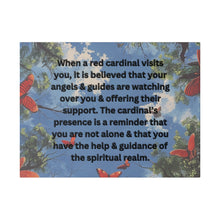 Load image into Gallery viewer, Red Bird Visit