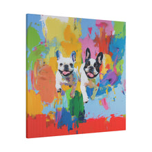 Load image into Gallery viewer, French Bulldog Canvas Art Print