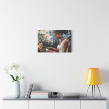 Load image into Gallery viewer, Piano Woman Canvas Art, Stylish Modern Decor, Gift for Music Lovers, Home Wall Art, Unique Artistic Playroom Decor