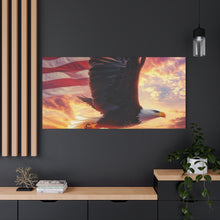 Load image into Gallery viewer, Patriotic Eagle Canvas Wall Art