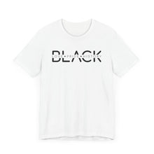 Load image into Gallery viewer, Unisex Jersey Tee - Black Love Pride History Shirt