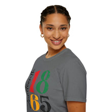 Load image into Gallery viewer, Unisex Softstyle T-Shirt - Juneteenth 1865