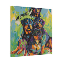 Load image into Gallery viewer, Rottweilers Canvas Art
