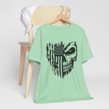Load image into Gallery viewer, Rebellion Skull USA Graphic Tee - Unisex Short Sleeve