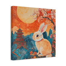 Load image into Gallery viewer, Lunar Year of the Rabbit - Canvas Art