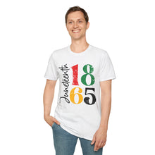 Load image into Gallery viewer, Unisex Softstyle T-Shirt - Juneteenth 1865