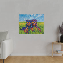 Load image into Gallery viewer, Rottweiler Canvas Art