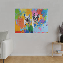 Load image into Gallery viewer, French Bulldog Canvas Art Print